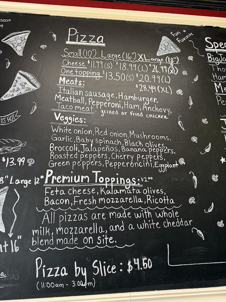 Jacks Pleasant Pizza Menu image 3